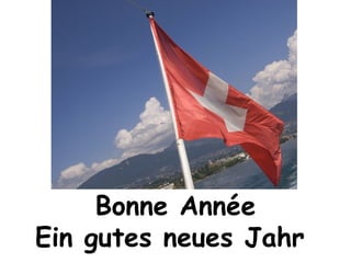 Bonne Année Ein gutes neues Jahr  
