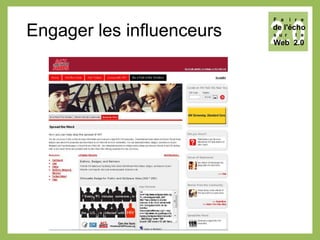 Engager les influenceurs
 
