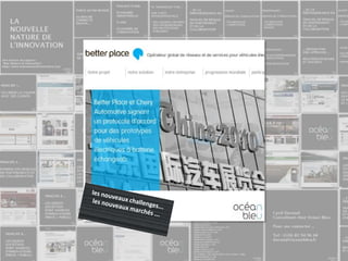 les nouveaux challenges...les nouveaux marchés ...