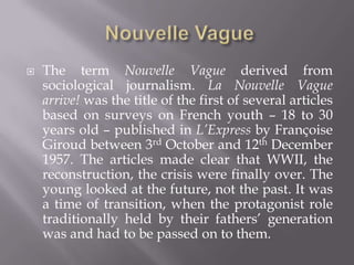 Nouvelle vague PPT