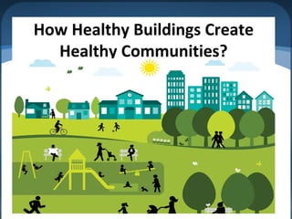 How Healthy Buildings Create
Healthy Communities?
 