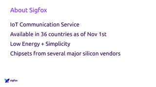 Sigfox Technology Overview (nov 2017) | PDF