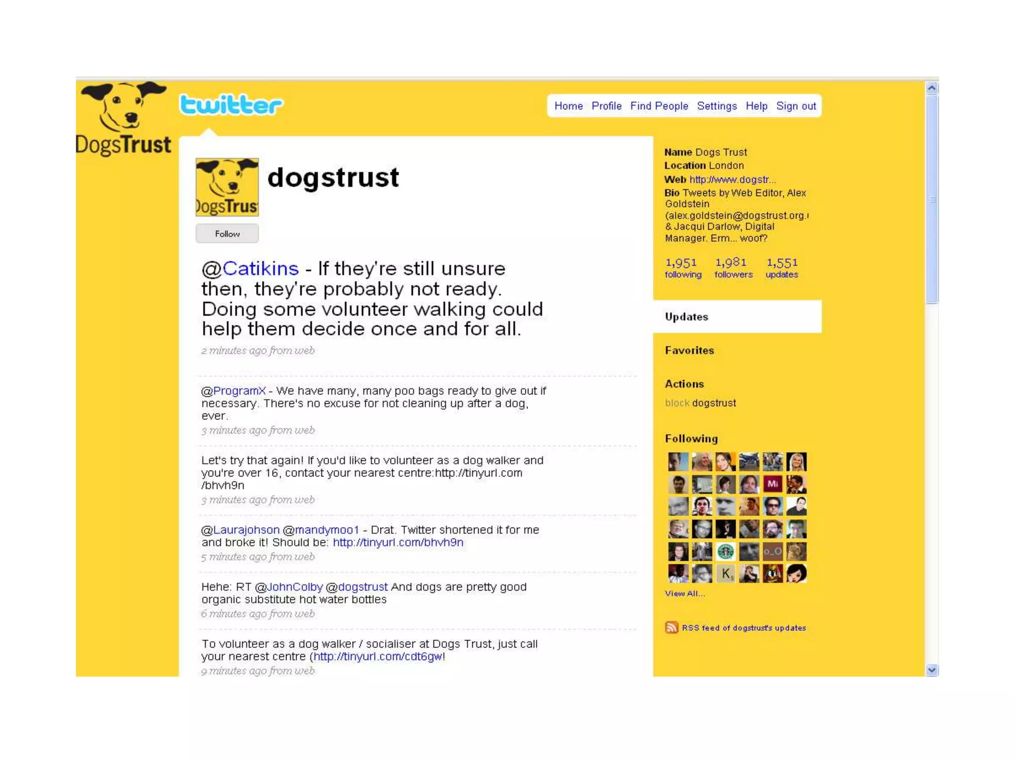 Why is Twitter popular?It’s like instant messaging or text messaging but to a huge groupOddly enough, communication happens and communities form in tiny burstsIt’s quite addictive…