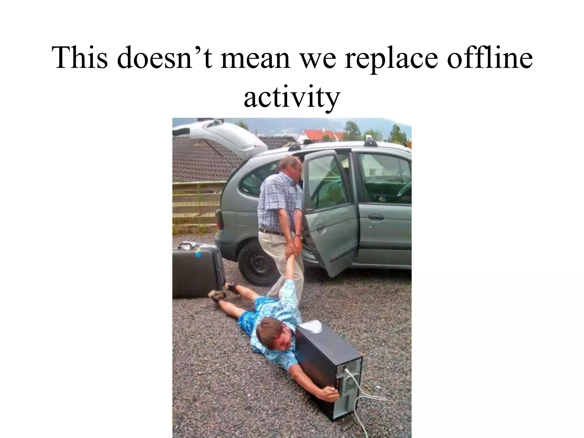 To keep in the game, organisations MUST:Let goFacilitate conversations, don’t control themInvolve supporters, don’t ‘own’ your causeAllow employees to get involved: Employee on social network does not equal messer!Try things and be patientAggregate content for your supporters
