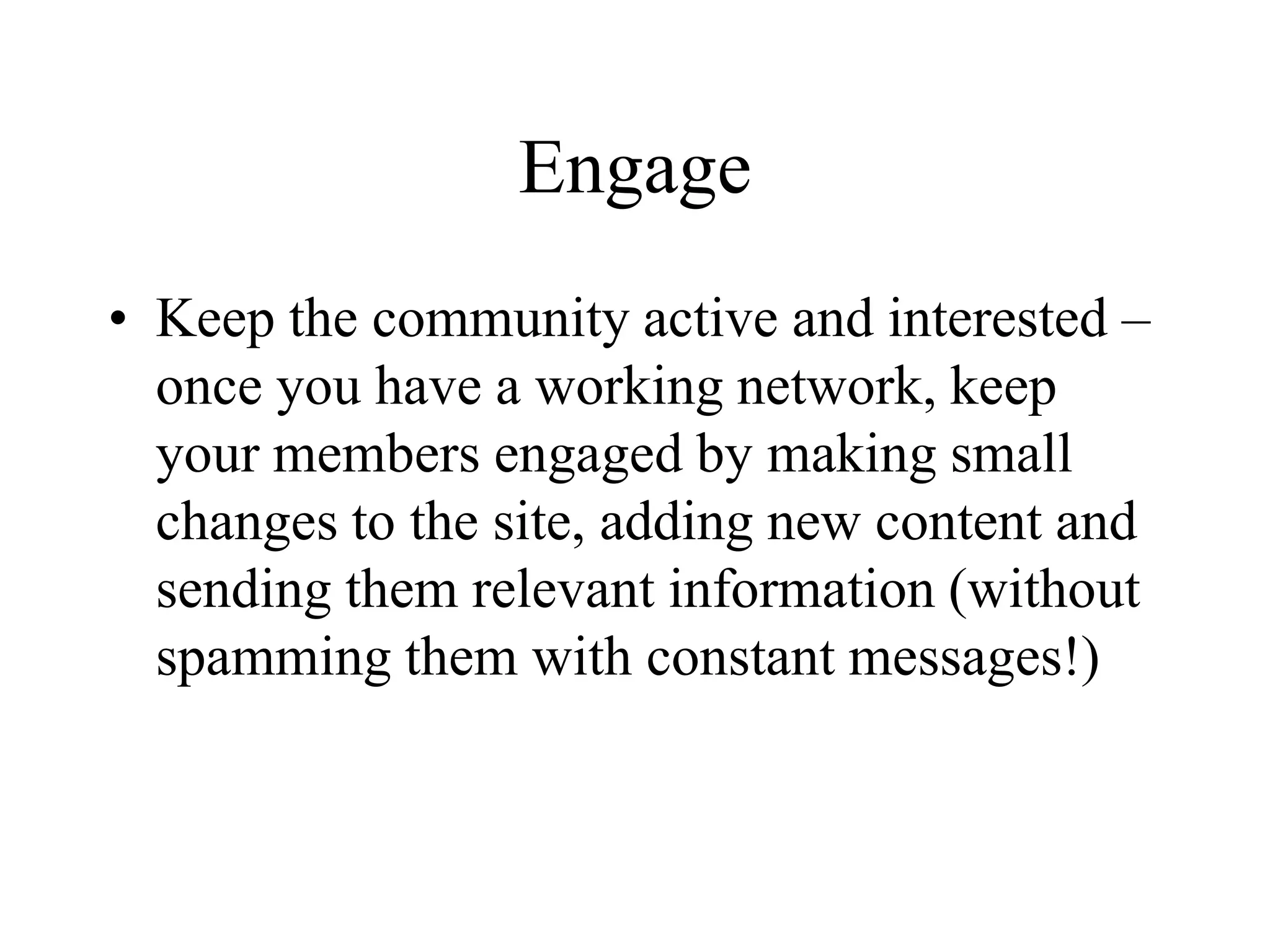 TaglineGive your network a tagline and short description - what’s it all about? The tagline should consist of one pithy sentence, E.g. www.savvychavvy.com: ‘A social network for young Gypsies and Travellers in the UK’ 