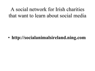 DesignChoose a design – Ning will give you lots of templates to choose from and you can customize one with your own choice of images, fonts and colours 