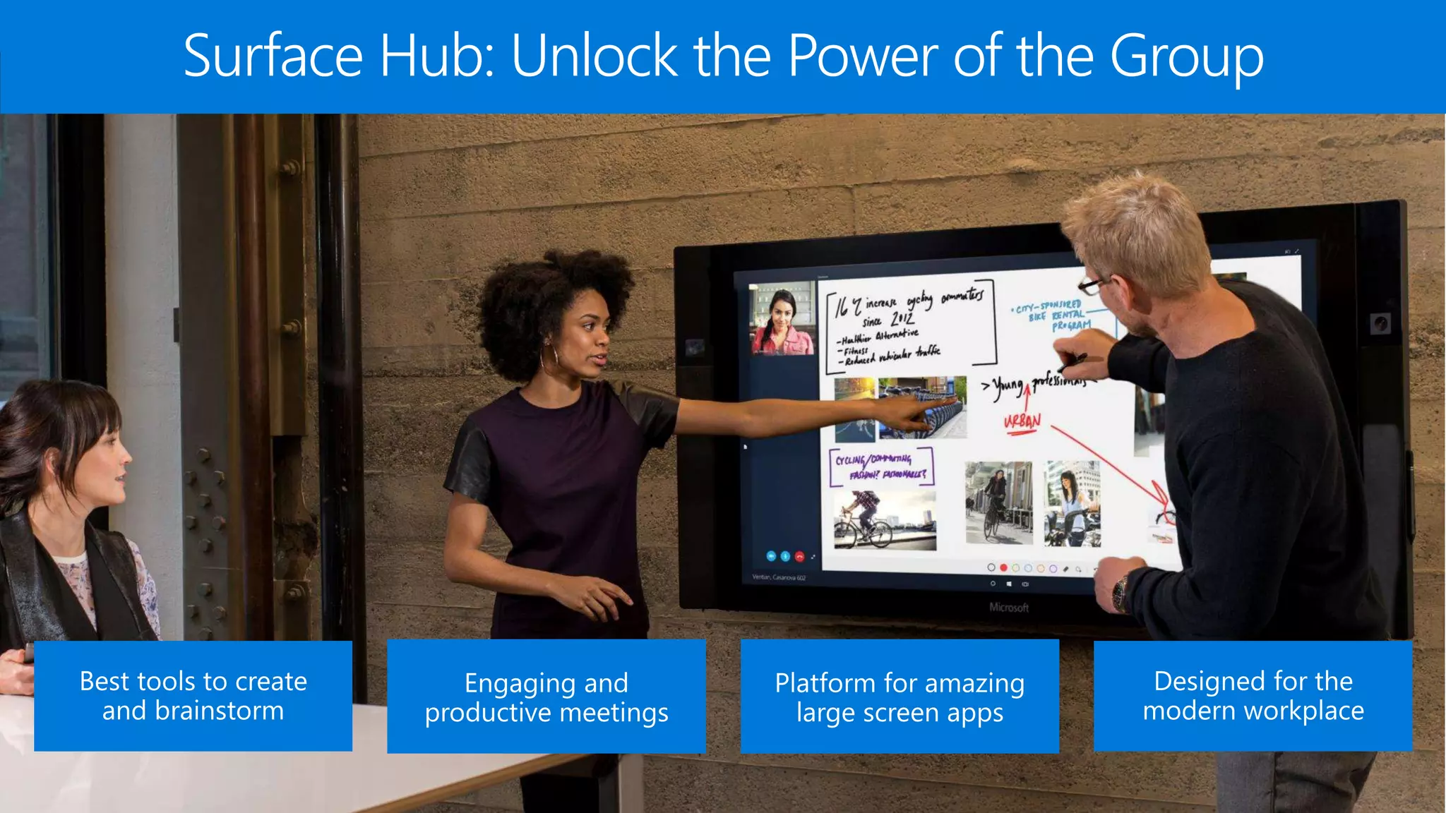 Surface Hub: Unlock the Power of the Group
 