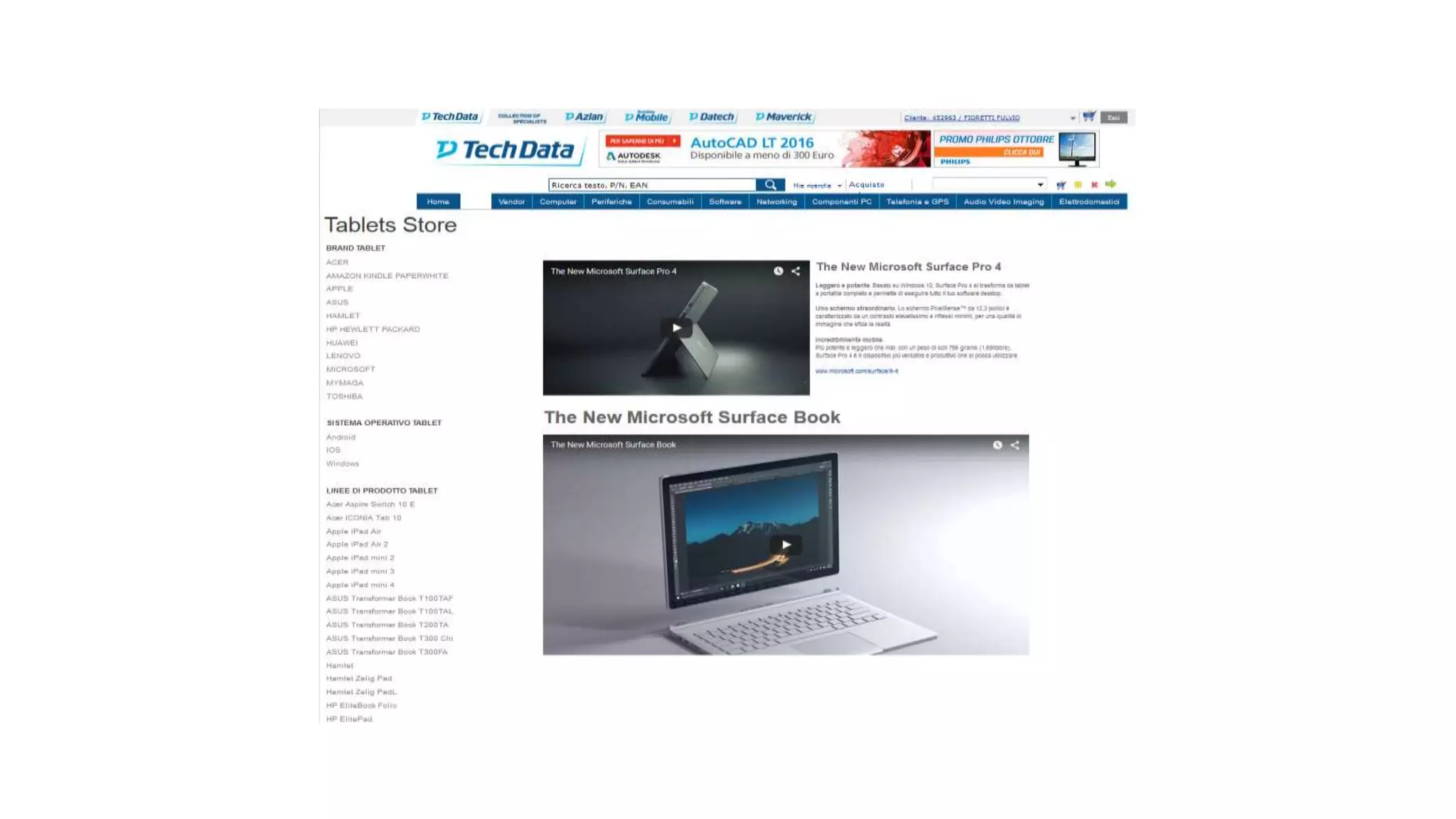 OVERVIEW PCs MARKET
techdata.com
TECH DATA - TABLET STORE
 