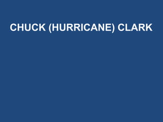 CHUCK (HURRICANE) CLARK
 