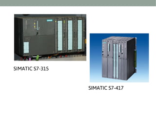 SIMATIC S7-315

SIMATIC S7-417

 