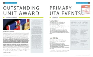 3
T h e B e a c o n | N o v e m b e r 2 0 1 5
Always on Mission
WING COMMANDER
Col. Tim Donnellan
PUBLIC AFFAIRS OFFICERS
Lt. Col. Gary A. Daniel
2nd Lt. Cassie Morlock
PUBLIC AFFAIRS NCOIC
Master Sgt. Becky Vanshur
PUBLIC AFFAIRS STAFF
Tech. Sgt. Sarah Pokorney (editor)
Tech. Sgt. Joshua Allmaras
Tech. Sgt. John Winn
Airman 1st Class Skyla Child
This month’s cover photo
was taken Sept. 12, 2015
by Airman 1st Class
Skyla Child during a
124th Security Forces
Squadron exercise at the
Orchard Combat Train-
ing Center.
»» p.17
4	 OUTSTANDING UNIT AWARD
124th FIGHTER WING
6	 AIRMEN SECURE ENEMY VILLAGE
124th SECURITY FORCES EXERCISE
10	 WARRIOR OF THE MONTH
MASTER SGT. BONNIE DAVIS
12	 MISSION TO THAILAND
CAPT. TERESA BUSMANN MENTORS CADETS
16	 AIRCRAFT DEDICATION
AIRCRAFT DEDICATED TO CHUBBUCK COMMUNITY
idaho.ang.mil@gmail.com
www.idaho.ang.af.mil
bit.ly/124Beacon
fb.me/124FWofficial
Flic.kr/ps/2tB3kf
www.twitter.com/124FighterWing
www.instagram.com/124FighterWing
»» p.18
THE BEACON is the official newsletter/magazine of the 124th Fighter Wing,
Idaho Air National Guard. It is published monthly by the wing public affairs
office. Views expressed may not be those of the U.S. Air Force, Air National
Guard, Department of Defense or U.S. Government.
CONTENTS    The Beacon                                   
 