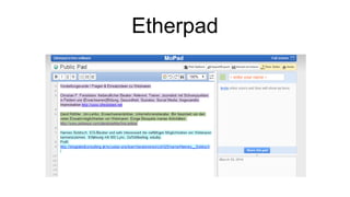 Etherpad
 