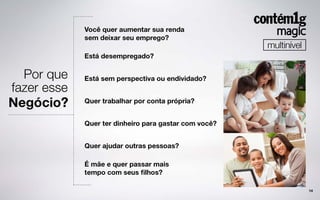 Nova Apresentação Contem 1g magic