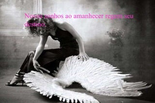 Novos sonhos ao amanhecer regem seu destino. 