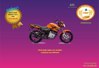 VOCÊ
DIRETO DIRETO
INDIRETO INDIRETO
INDIRETO
Ciclo 4
PARABÉNS!
INDIRETO
DIRETO DIRETO DIRETO DIRETO DIRETO DIRETO
TRANSBORDAMENTOS +CICLO
R$ 8.900,00 em Ganhos
- R$ 380,00 CICLO 1
- R$ 799,60 4 CESTAS TOP
SAQUE R$ 7.720,40 - I.R.
3º FORMA DE GANHOS
Ganhos de ciclos
 