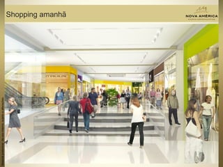Materialpreliminardeusointerno,sujeitoaalterações.Materialpreliminardeusointerno,sujeitoaalterações.
Shopping amanhã
 