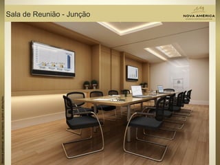 Materialpreliminardeusointerno,sujeitoaalterações.
Sala de Reunião - Junção
Materialpreliminardeusointerno,sujeitoaalterações.
 