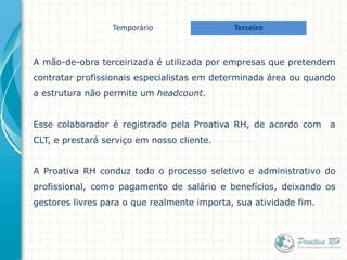 Por meio de um núcleo exclusivo de mapeamento e hunting de profissionais, a Proativa RH reúne as melhores condições para auxiliá-los na identificação e atração de executivos com potenciais arrojados de contribuição.Com o constante envolvimento nas câmaras internacionais de comércio, tais como a AMCHAM e Brasil-Alemanha, das Associações de Recursos Humanos e de grupos independentes, como por exemplo a AAPSA e o Gestão por Competências, a Proativa RH mantém sólidos relacionamentos com executivos de diversos níveis, tornando assim nossa resposta mais ágil e abrangente, sempre que necessário.