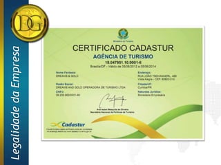 Legalidade da Empresa
 