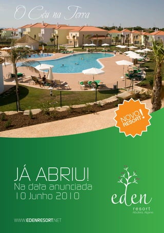 Brochura - Férias Eden Resort - Albufeira Algarve