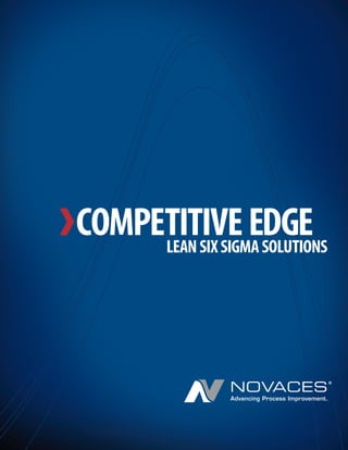 COMPETITIVE EDGE
     LEAN SIX SIGMA SOLUTIONS
 