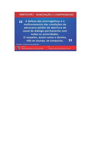 Nova diretoria da oab