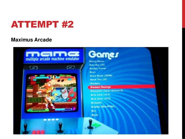 best mame emulator for maximus arcade best mame emulator for maximus arcade