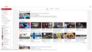 Nova interface YouTube - Porto Canal