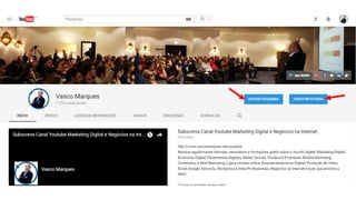 Nova interface YouTube - Porto Canal