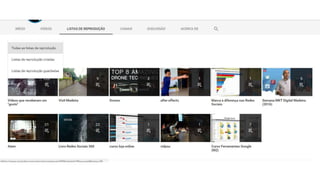 Nova interface YouTube - Porto Canal