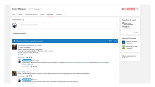 Nova interface YouTube - Porto Canal