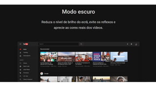 Nova interface YouTube - Porto Canal