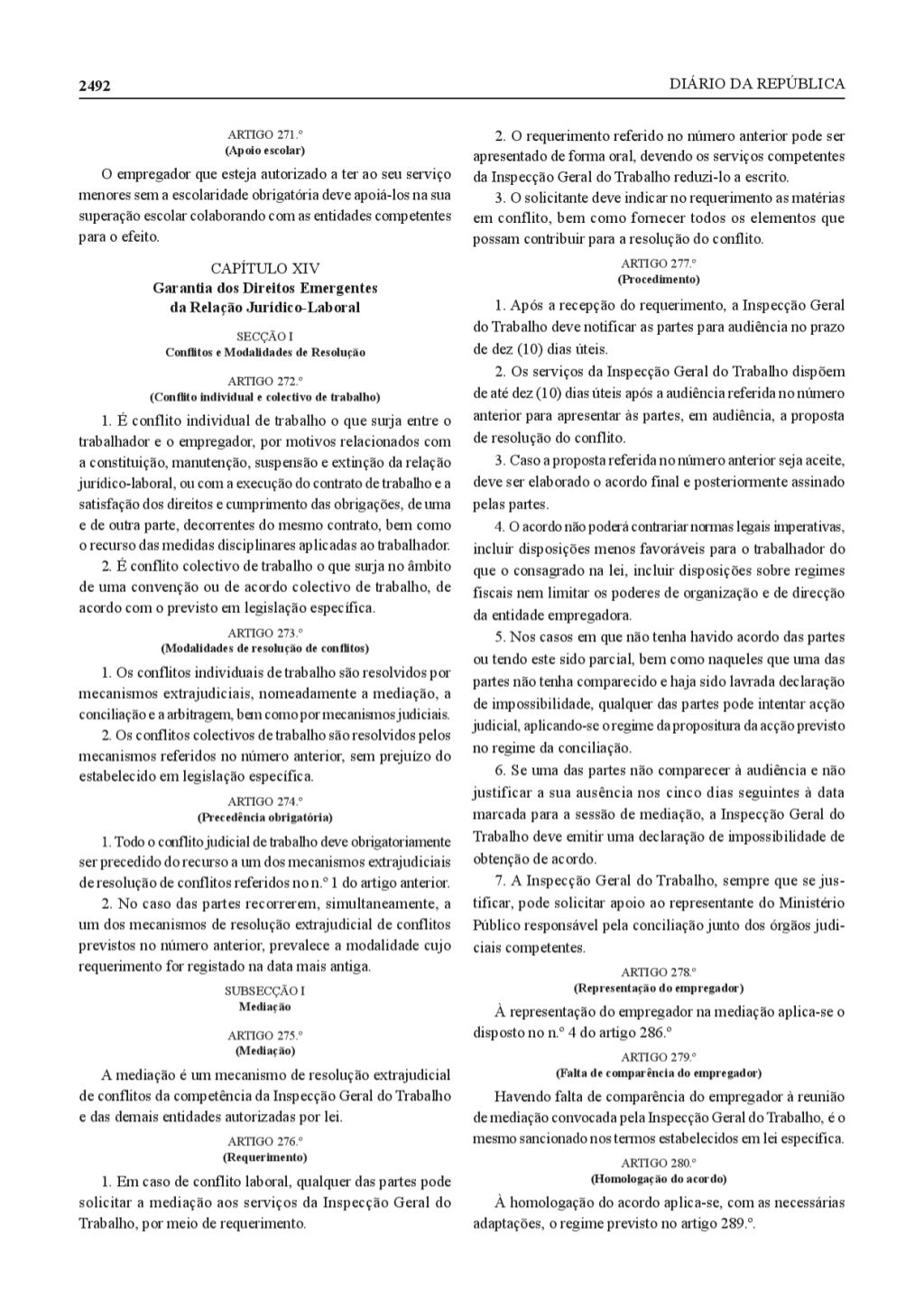 Nova lei geral do trabalho Angola 07/15