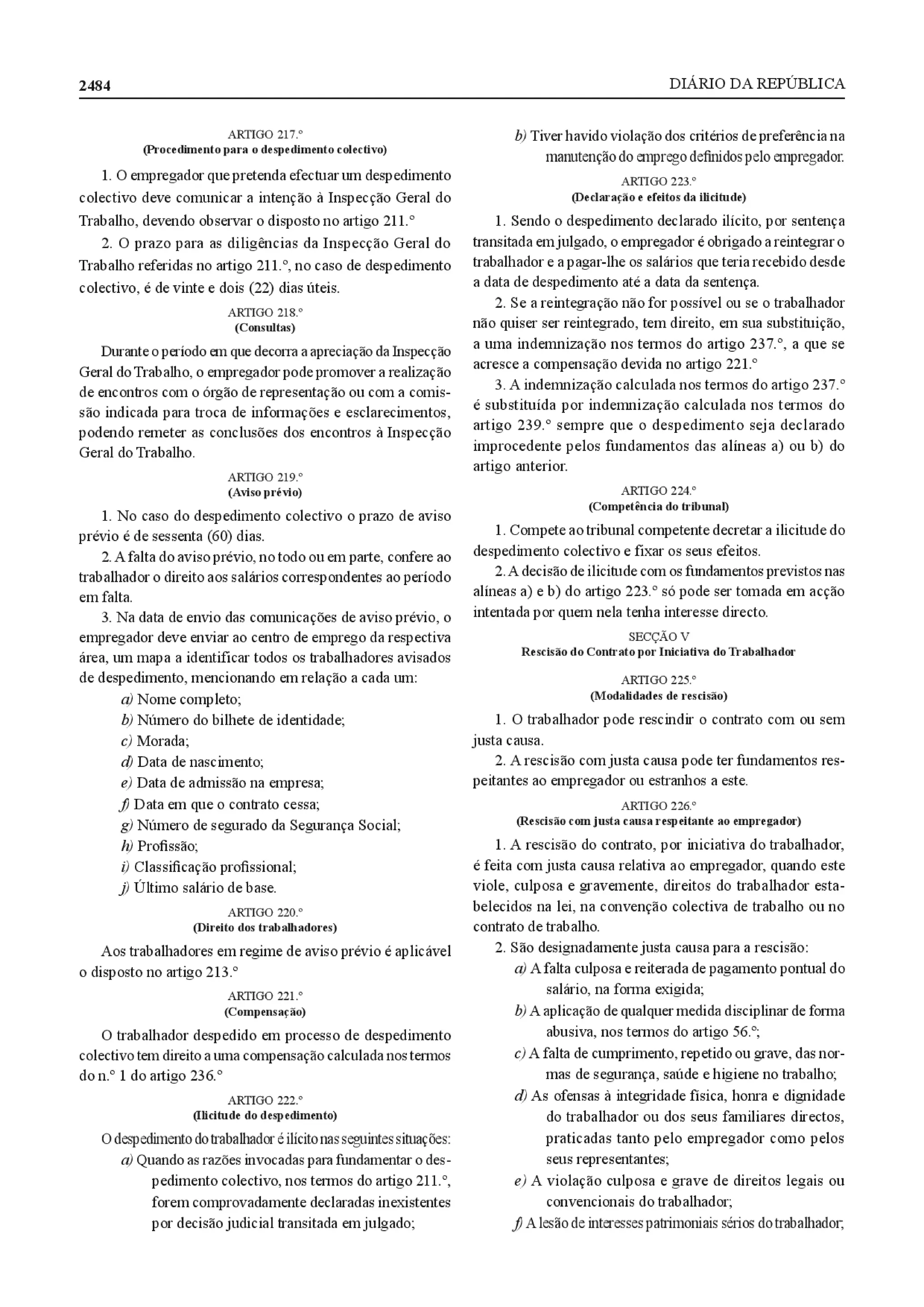 Nova Lei Geral do Trabalho Angola PDF
