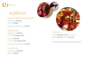 CONTEÚDO
EDITORIAL
Críticas
de estabelecimentos
novos e tradicionais,
escondidos ou famosos,
em São Paulo
Guias
ilustrados de
temperos, queijos e
bebidas e dicionário
gastronômico com mais
de 1.300 termos
Principais
novidades
em serviços,
eventos, produtos e
estabelecimentos pelo
país e pelo mundo
Receitas
de grandes chefs
e restaurantes
conceituados
Turismo
gastronômico
e dicas imperdíveis
dos mais interessantes
destinos do
planeta
 