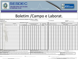 Boletim /Campo e Laborat. 