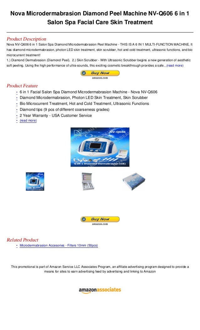 Nova microdermabrasion diamond peel machine nv q606 6 in 1 salon spa