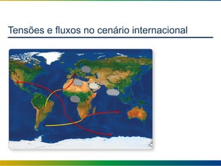 Tensões e fluxos no cenário internacional
 