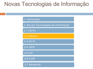 Novas Tecnologias De InformaçãO
