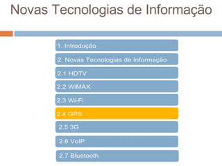Novas Tecnologias De InformaçãO
