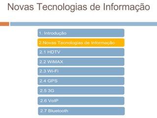 Novas Tecnologias De InformaçãO