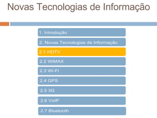 Novas Tecnologias De InformaçãO