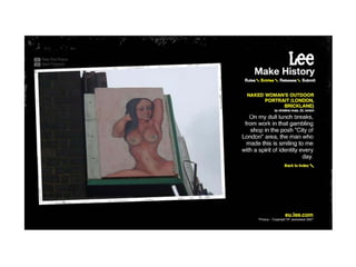 "Novas Tendências da Publicidade"