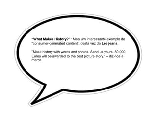 "Novas Tendências da Publicidade"