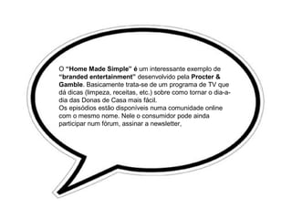 "Novas Tendências da Publicidade"