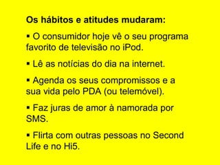 "Novas Tendências da Publicidade"