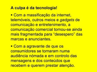 "Novas Tendências da Publicidade"