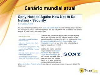 Cenário mundial atual
 