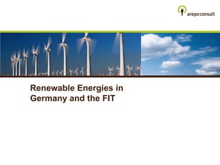 Renewable Energy Policy in Germany