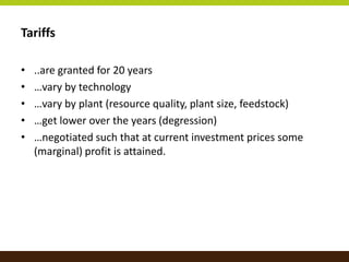 Renewable Energy Policy in Germany
